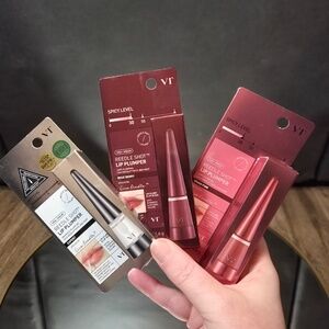 VT Cosmetics Reedle Shot Lip Plumper Gloss set of 3 Korean makeup